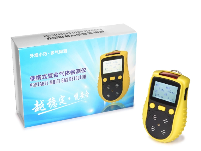 CE Approval Portablel Single Portable Gas Detector for H2s, Co, O2, Nh3, CO2, No2, Hcn, pH3 Gas Monitor